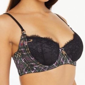 Savage X Fenty That’s Hella Plaid A Little Tart Balconette Bra 38DD